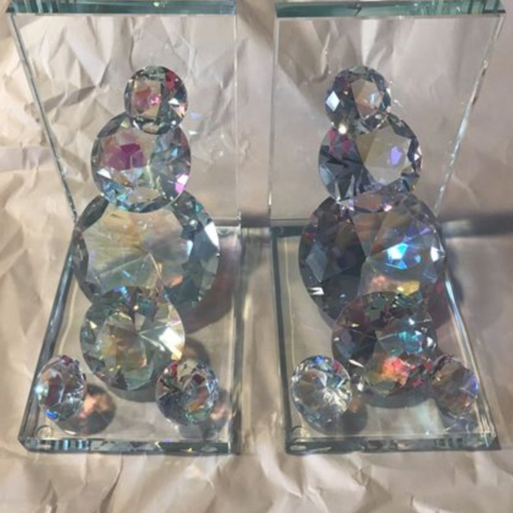 Diamond Bookends